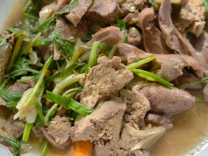 Resep Hati Ayam Tumis Daun Bawang