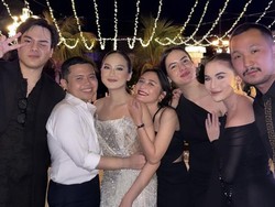 Foto After Party Salshabilla Adriani-Ibrahim Risyad di Bali, Digelar Outdoor