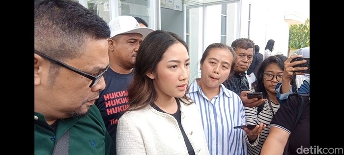 tamara tyasmara Tamara Tyasmara saat ditemui di PN Jakarta Timur.