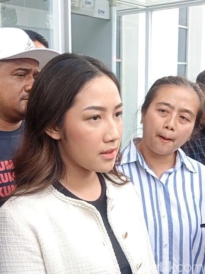 Tamara Tyasmara saat ditemui di PN Jakarta Timur.