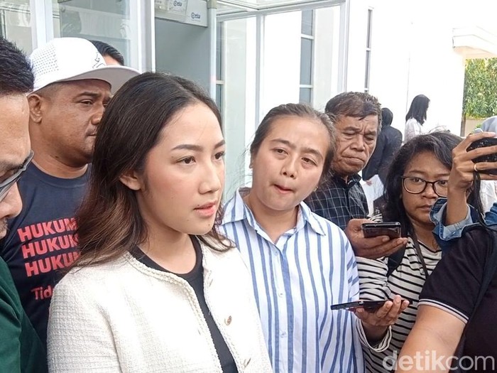 Tamara Tyasmara saat ditemui di PN Jakarta Timur.