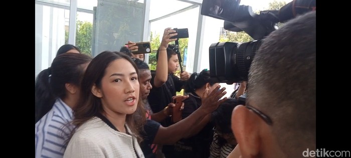 tamara tyasmara Tamara Tyasmara saat ditemui di PN Jakarta Timur.