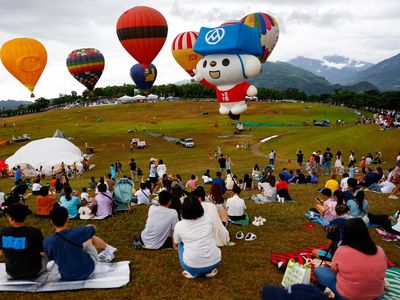 Terpikat Suasana Festival Balon Udara Internasional Taiwan