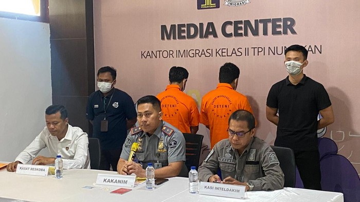 WNA asal Malaysia berinisial ZN diamankan petugas imigrasi Nunukan. Dokumen Istimewa
