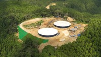 SPAM Sepaku terdiri dari IPA berkapasitas 300 liter/ detik, pipa transimisi 16 km, reservoir dan pipa distribusi 22 km.