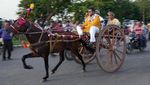 Serunya Lomba Balap Kereta Kuda Tradisional di India