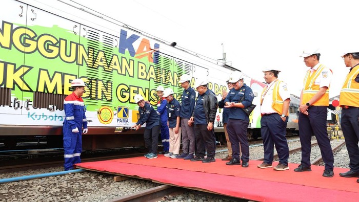 B40 Mulai Dipakai Kereta, KAI Bangun Fasilitas Campuran Bahan Bakar