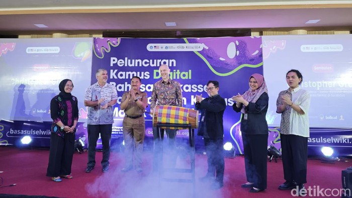 Balai Bahasa Sulsel meluncurkan Kamis Digital Bahasa Makassar.