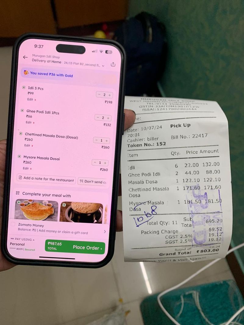 Bandingkan Harga Makanan Online Lebih Mahal daripada Offline, Pria Ini Dinyinyiri