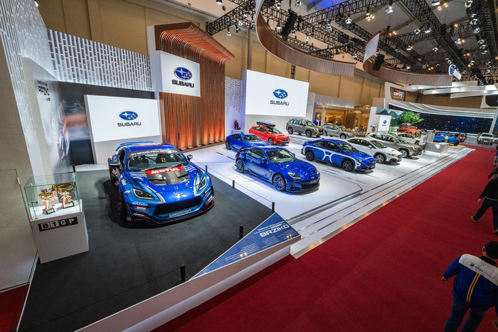 Booth Subaru di GIIAS 2024