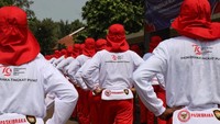 Pelatihan lapangan di Jakarta akan diakhiri dengan proses pra pengukuhan dan renungan pada 8 Agustus 2024. Setelahnya, calon paskibraka akan berangkat ke IKN tanggal 10 Agustus 2024. Foto: Humas BPIP RI