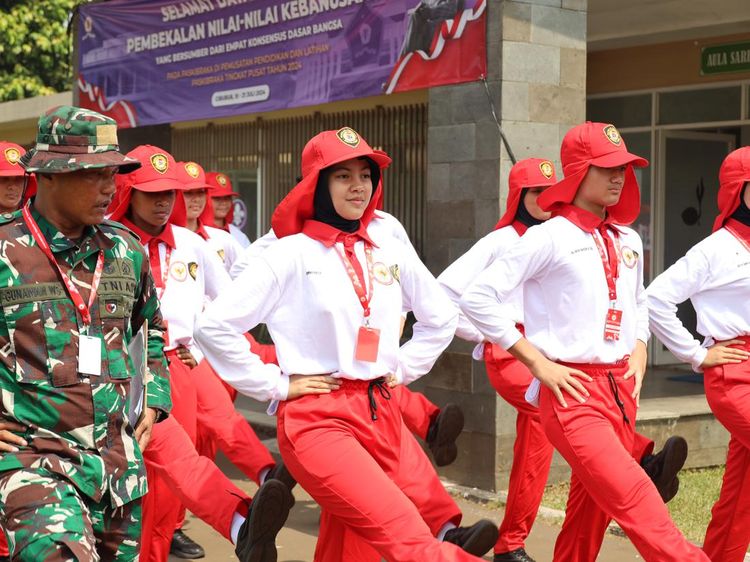 Potret 76 Calon Paskibraka Pusat 2024 Mulai Jalani Pelatihan Lapangan