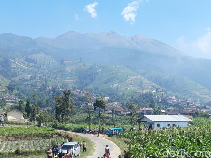 Gunung Merbabu. Foto diunggah Selasa (23/7/2024).