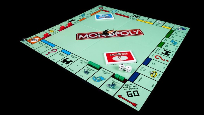 Ilustrasi board game klasik populer.