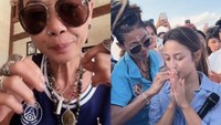 Ia mengatakan keluarga mantan suaminya juga diterbangkan ke Singapura demi untuk menyegarkan suasana dan gak terus mengingat kematian Dali Wasink. Foto: TikTok