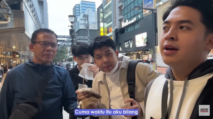 Jerome Polin Jerome Polin ajak keluarganya kulineran di Tokyo