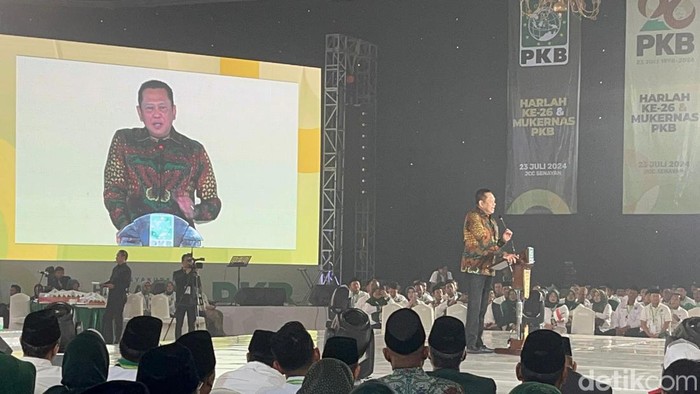 Ketua MPR RI Bambang Soesatyo (Bamsoet). (Rumondang/detikcom)