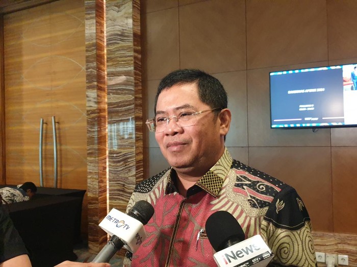 Ketua Umum DPP APERSI Junaidi Abdillah di Raker APERSI 2024