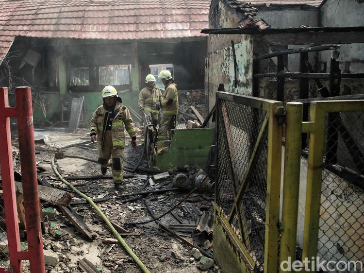 Kondisi Terkini SDN Pondok Bambu 01 Jaktim Usai Kebakaran