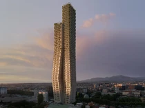 Meliuk-liuk, Uniknya Bentuk Gedung Ini bak Orang Berdansa