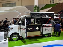 Mobil Listrik Honda N-Van EV Prototype Disulap Jadi Cafe Berjalan