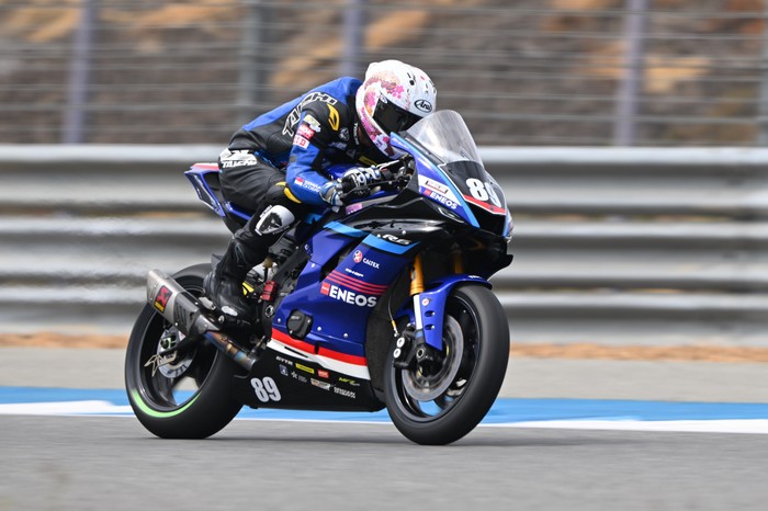Pebalap Yamaha Wahyu Nugroho