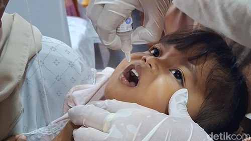 Pekan Imunisasi Nasional (PIN) di Mataram dan Denpasar, Selasa (23/7/2024).