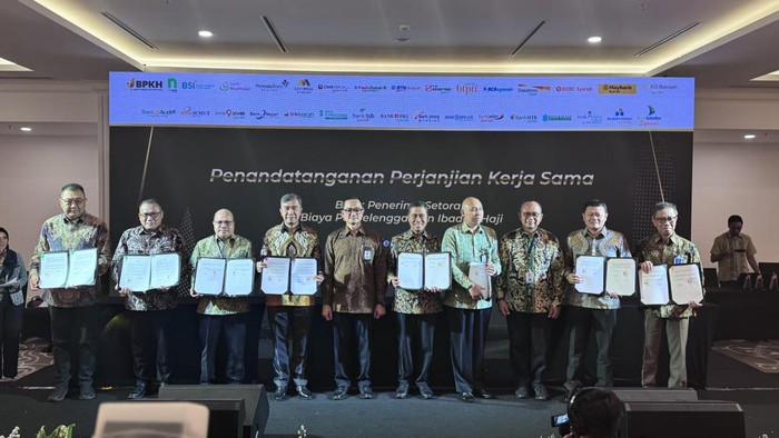 Penandatanganan perjanjian kerjasama BPKH dengan 30 bank syariah