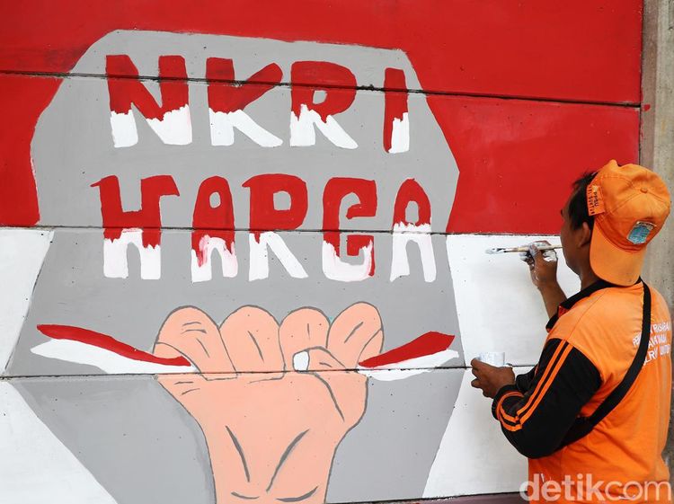 Mural Kemerdekaan Semarakkan HUT ke-79 RI