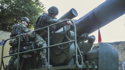 Potret Taiwan Gelar Latihan Militer Tiru Medan Perang Sebenarnya