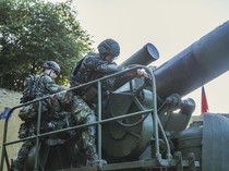 Potret Taiwan Gelar Latihan Militer Tiru Medan Perang Sebenarnya