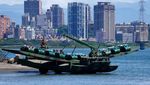 Potret Taiwan Gelar Latihan Militer Tiru Medan Perang Sebenarnya