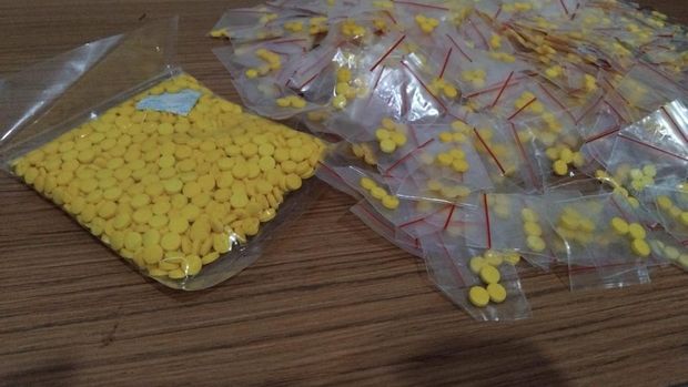 Tablet kuning yang diedarkan 4 pemuda di Cianjur