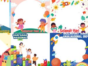 50+ Twibbon Hari Anak Nasional 2026, Lengkap dengan Link dan Cara Pasangnya