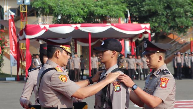 Wakapolda Pimpin Upacara Bintara Polda Metro Jaya