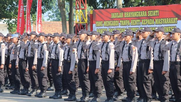 Wakapolda Pimpin Upacara Bintara Polda Metro Jaya