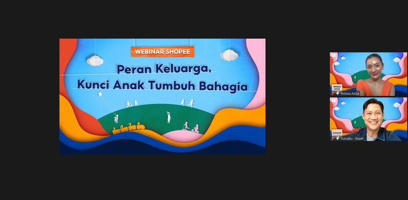 Webinar Shopee: Peran Keluarga, Kunci Anak Tumbuh Bahagia