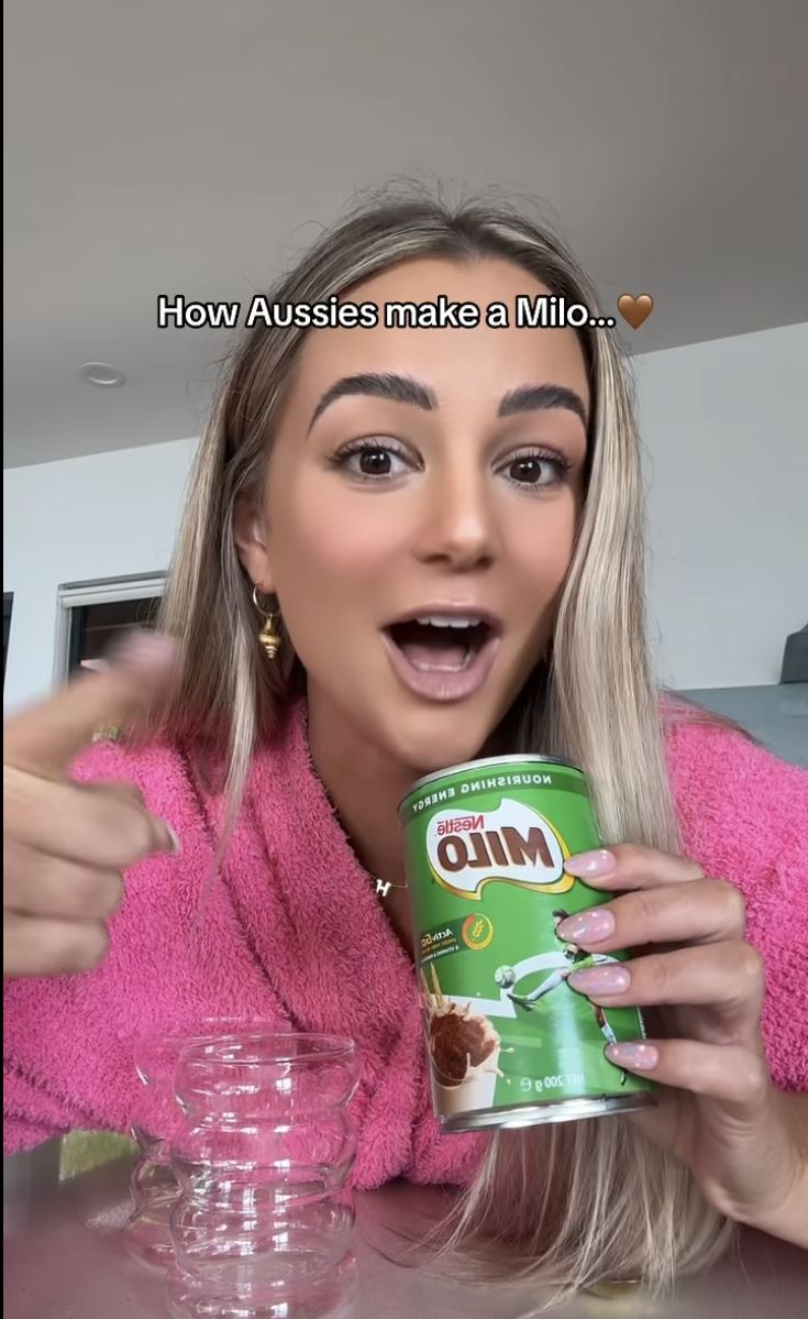 Wow! Wanita Ini Bikin Minuman Milo Pakai Takaran 5 Sendok Lebih