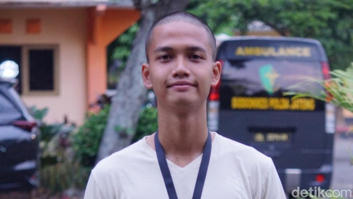 Catar akpol asal Polda Kalimantan Tengah (Kalteng), Nathanael (Audrey Santoso/detikcom)