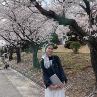 Begitu pula gaya hijab ke kampus yang sangat simple, lebih sering mengenakan pashmina krem dan ciput hitam. Xaviera Putri merupakan salah satu mahasiswa yang mendapatkan beasiswa penuh dari pemerintah Korea Selatan. Foto: Dok. Instagram xavieraaputri