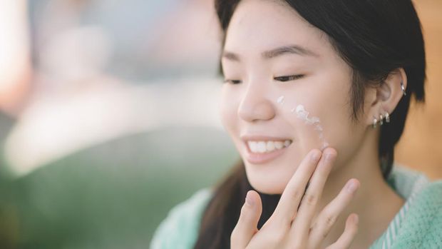 Ilustrasi sunscreen Ilustrasi sunscreen