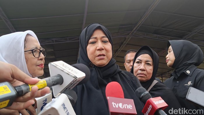 Istri Hamzah Haz, Soraya Hamzah Haz (Rizky Adha/detikcom)