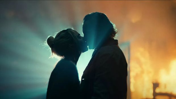 Cuplikan adegan dalam film Joker: Folie a Deux.