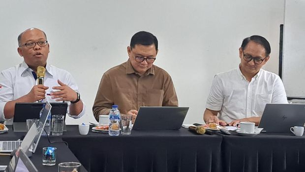 Kepala Grup Departemen Kebijakan Makroprudensial (DKMP) BI Nugroho Joko Prastowo. (CNBC Indonesia/Hadijah Alaydrus)