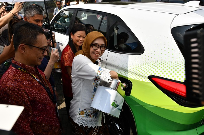 Kolaborasi Pertamina–Toyota, Uji Coba Bioethanol 100% di GIIAS 2024