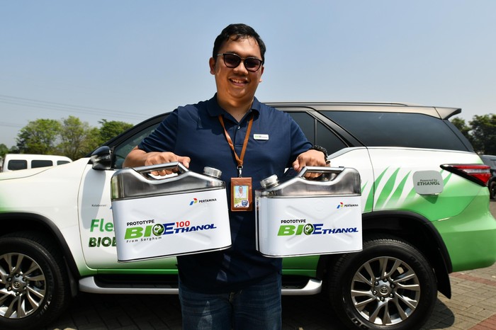 Kolaborasi Pertamina–Toyota, Uji Coba Bioethanol 100% di GIIAS 2024