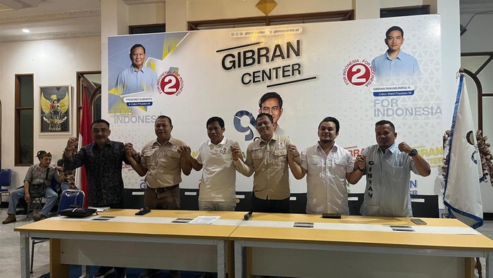Konferensi pers soal rakernas I Gibran Center (dok istimewa)