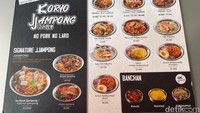 Tak hanya konsepnya saja yang dibuat ala Pasar Gwangjang, tapi juga menunya. Salah satu menunya ada Kalguksu yang merupakan olahan mie populer di pasar tersebut, bahkan sampai masuk liputan Netflix. Foto: detikFood/Yenny Mustika Sari
