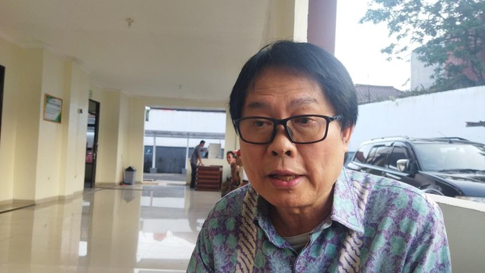 Kuasa hukum Willy, Carrel Ticualu di Pengadilan Negeri Pandeglang.