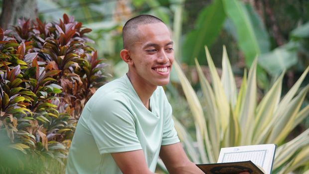 M Daffa Athahillah hafizh Qur'an salah satu catar Akpol